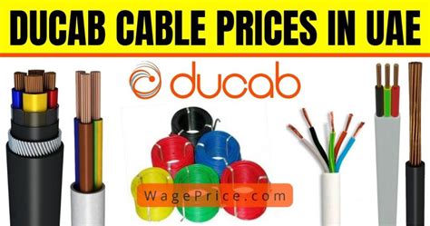 ducab cable price list